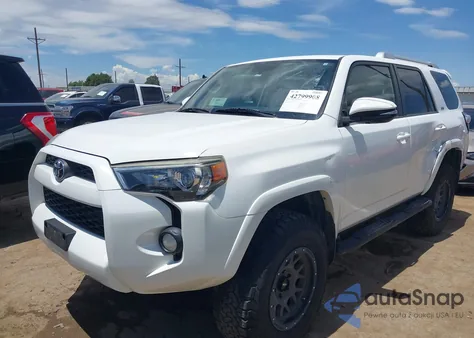 2015 Toyota 4Runner Sr5 Premium from USA, damaged, VIN JTEZU5JR6F5103646